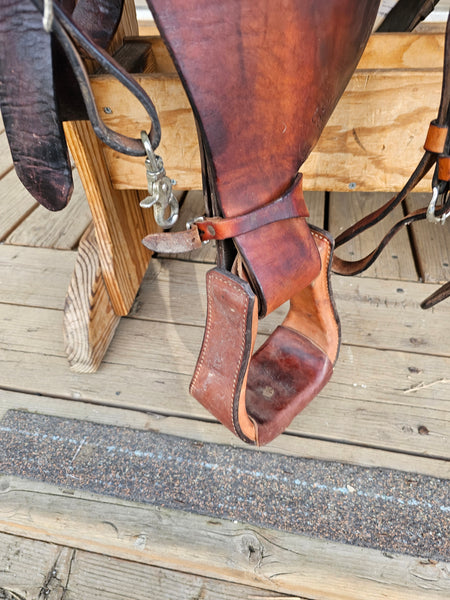 16" Simco Roping Saddle