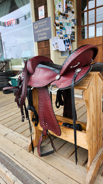 17" Dixieland Gaited Endurance Saddle