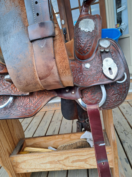 16" Ray Blair Western Equitation Show Saddle