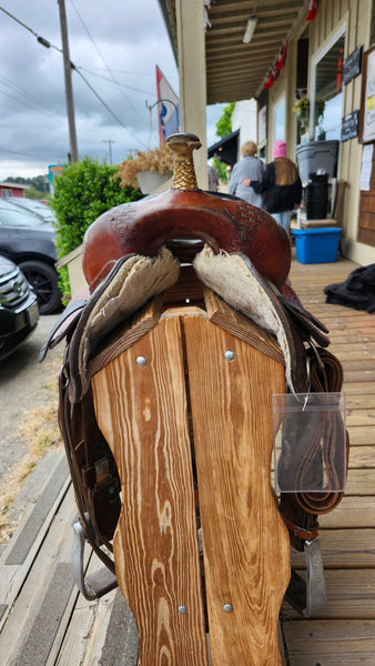 16.5" Diamond Barrel Saddle
