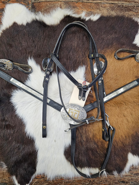 Dale Chavez bridle and breast collar set