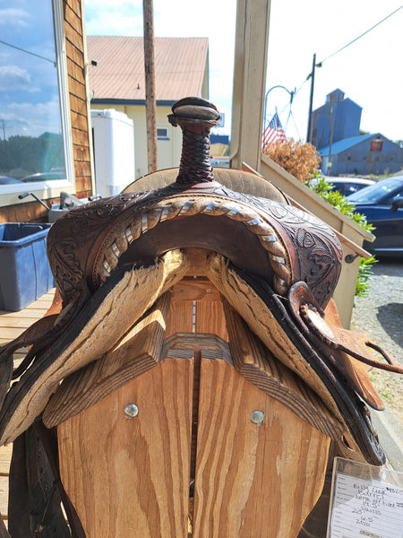 14.5" Billy Cook Barrel Saddle