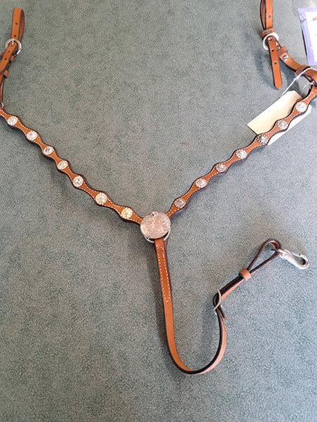 Circle Y Scalloped Breast Collar