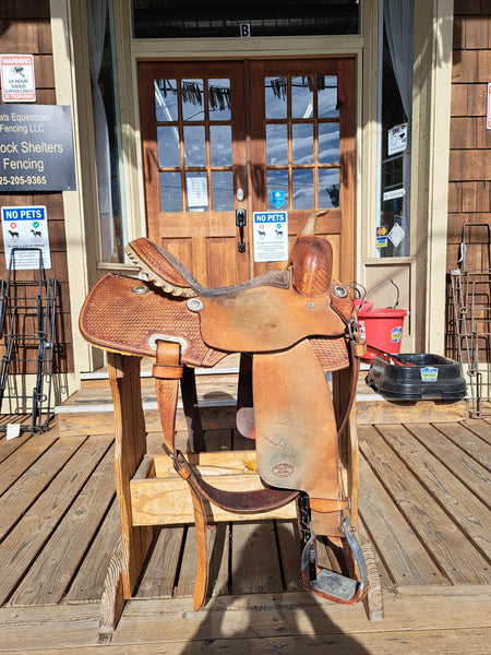 15" Billy Cook Barrel Saddle