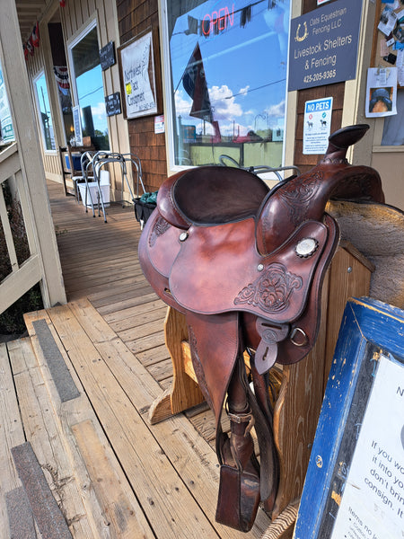 16" Circle Y Equitation Saddle