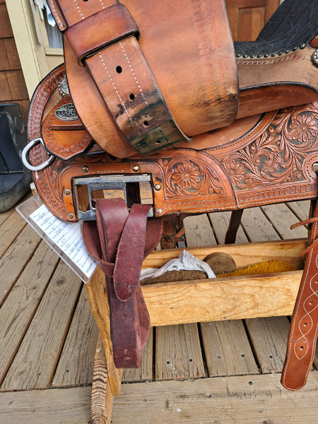 15" Martin Crown C Barrel Saddle