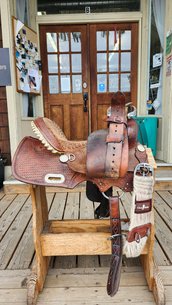 15.5" Billy Cook BW Barrel Saddle
