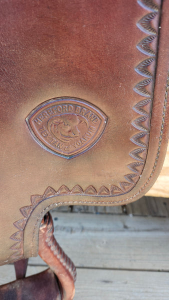 ON TRIAL 16" Tex Tan Tex-Flex Western Trail Saddle