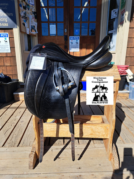18.5" SDL Lemke Deluxe Dressage Saddle