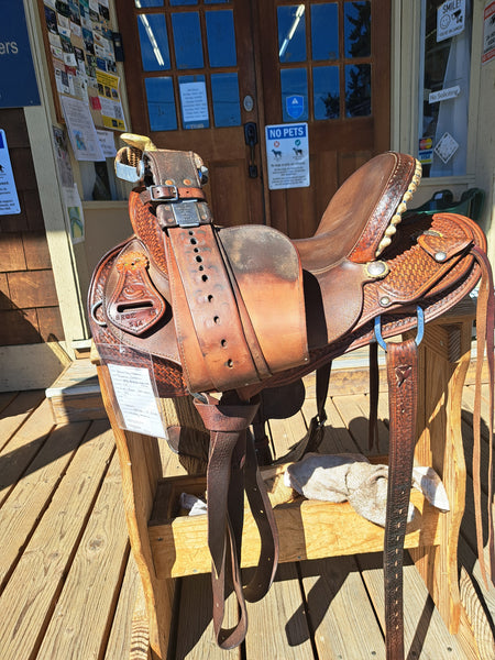 14" About The Horse Barrel Saddle