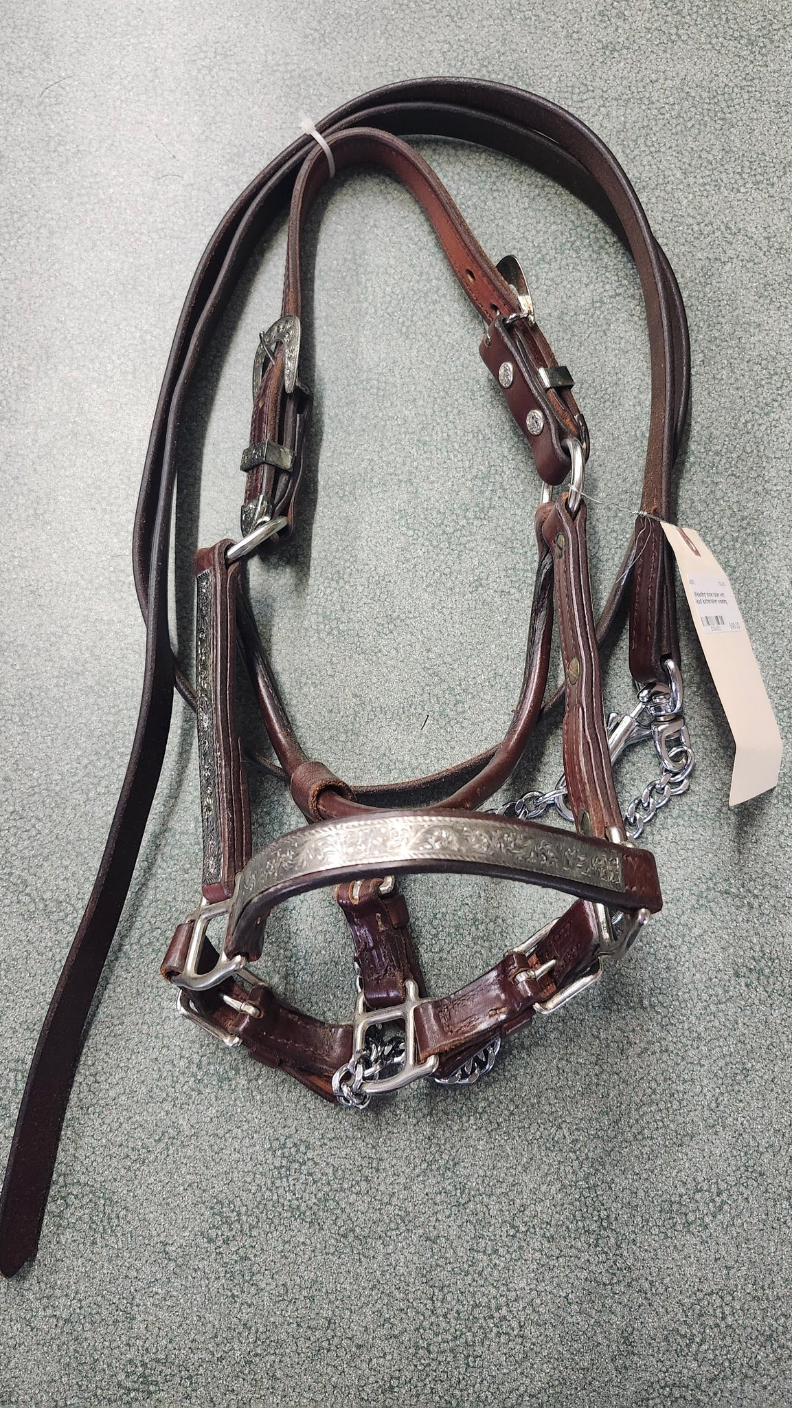Weanling Show Halter with Lead