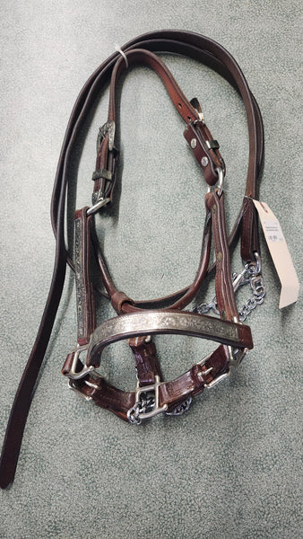 Weanling Show Halter with Lead