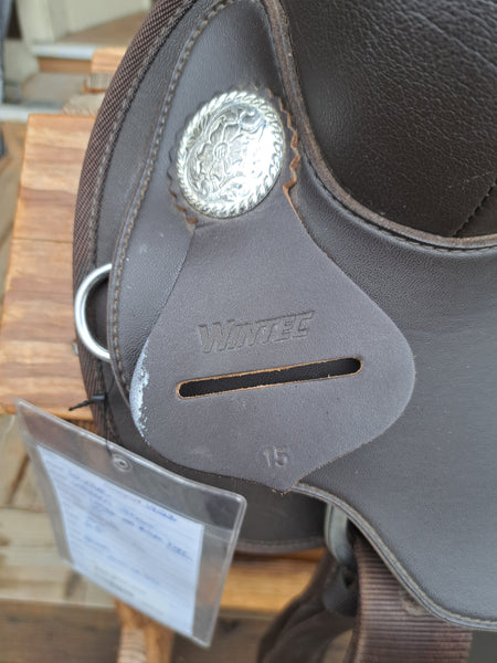 15" Wintec Synthetic Western Saddle