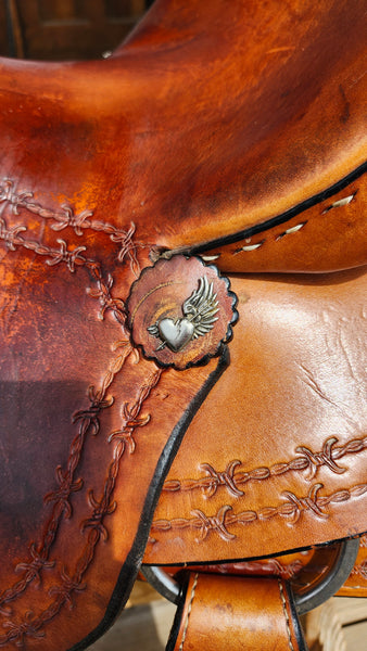 16" Valley Head Saddlery Ranch Roping Saddle