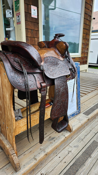 15" Circle Y Vintage Ranch Saddle