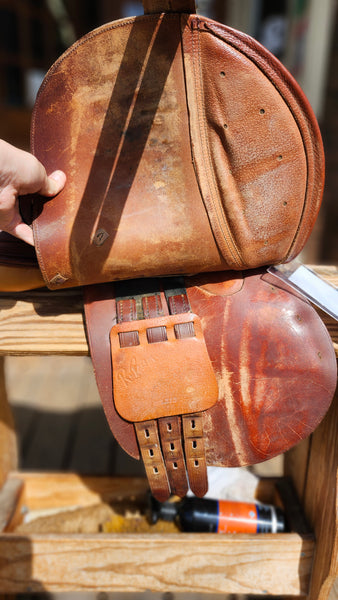 16.5" Pessoa Art Close Contact Saddle