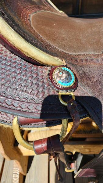 17" Allegany Mountain Saddlery Weatherly Wade Custom Saddle