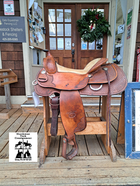 16" Billy Cook Reiner Western Saddle