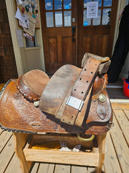 15" Simco Western Equitation Saddle