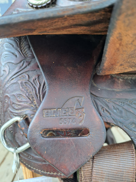 15.5" Simco Equitation Saddle