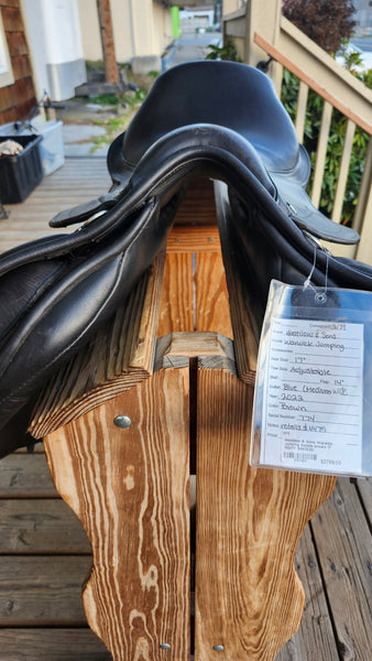 17" Hastilow & Sons Warwick Jumping Saddle