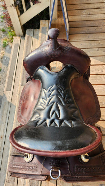 17.5" Tucker Square Skirt Western Trail Saddle