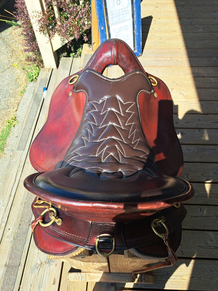 16.5" Tucker River Plantation Endurance Saddle