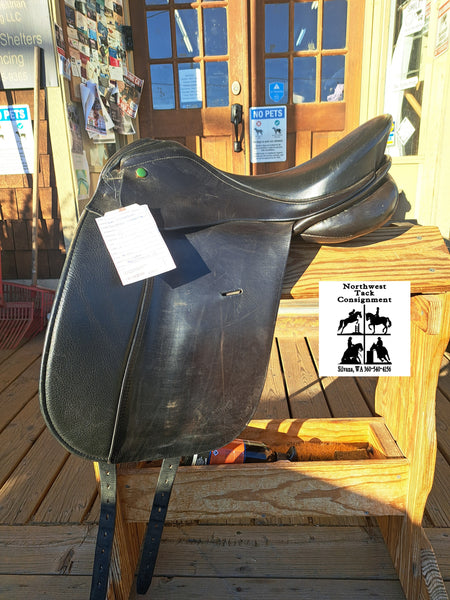 16.9" Karl Niedersuss Olympik Dressage Saddle