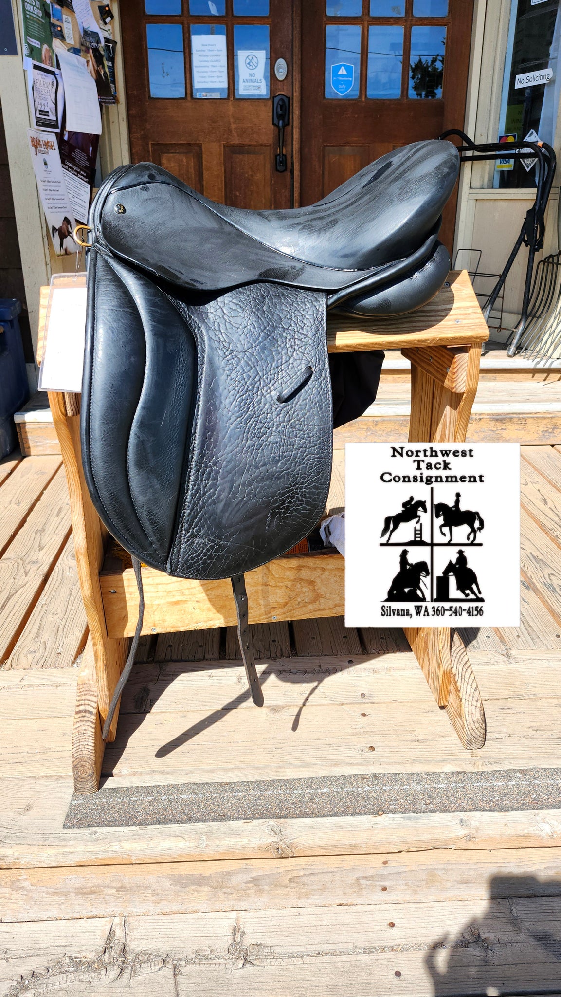 17.5" JRD Custom Dressage Saddle