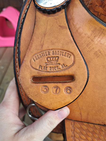 17" Frontier Saddlery Equitation Trail Saddle