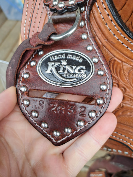 12" King Series Youth Braden Trail Saddle