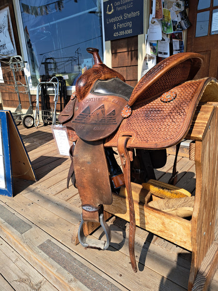 14" Western Saddelry Barrel Saddle