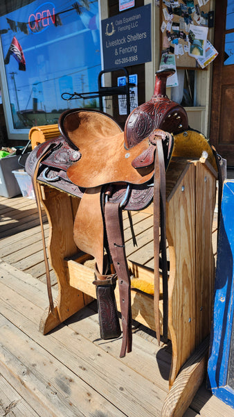 12" Youth Barrel Saddle