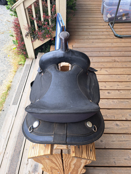 ON TRIAL 15" Action Synthetic Western Saddle