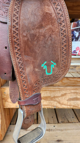 16" Usher Barrel Saddle