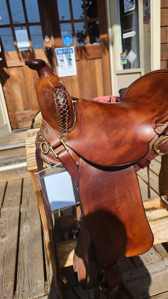15.5" Fred Hook Western Trail Saddle