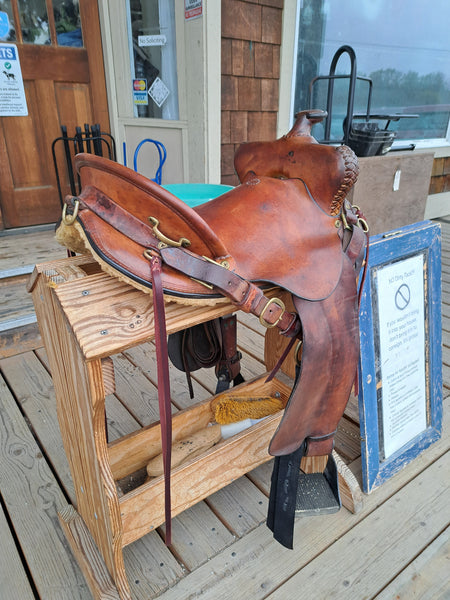 15.5" Fred Hook Trail Saddle