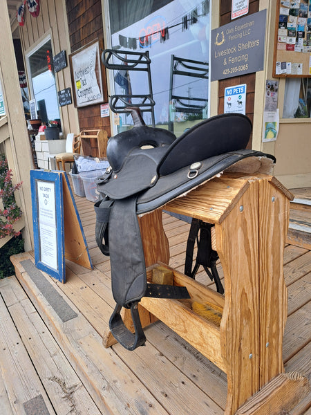 ON TRIAL 15" Action Synthetic Western Saddle