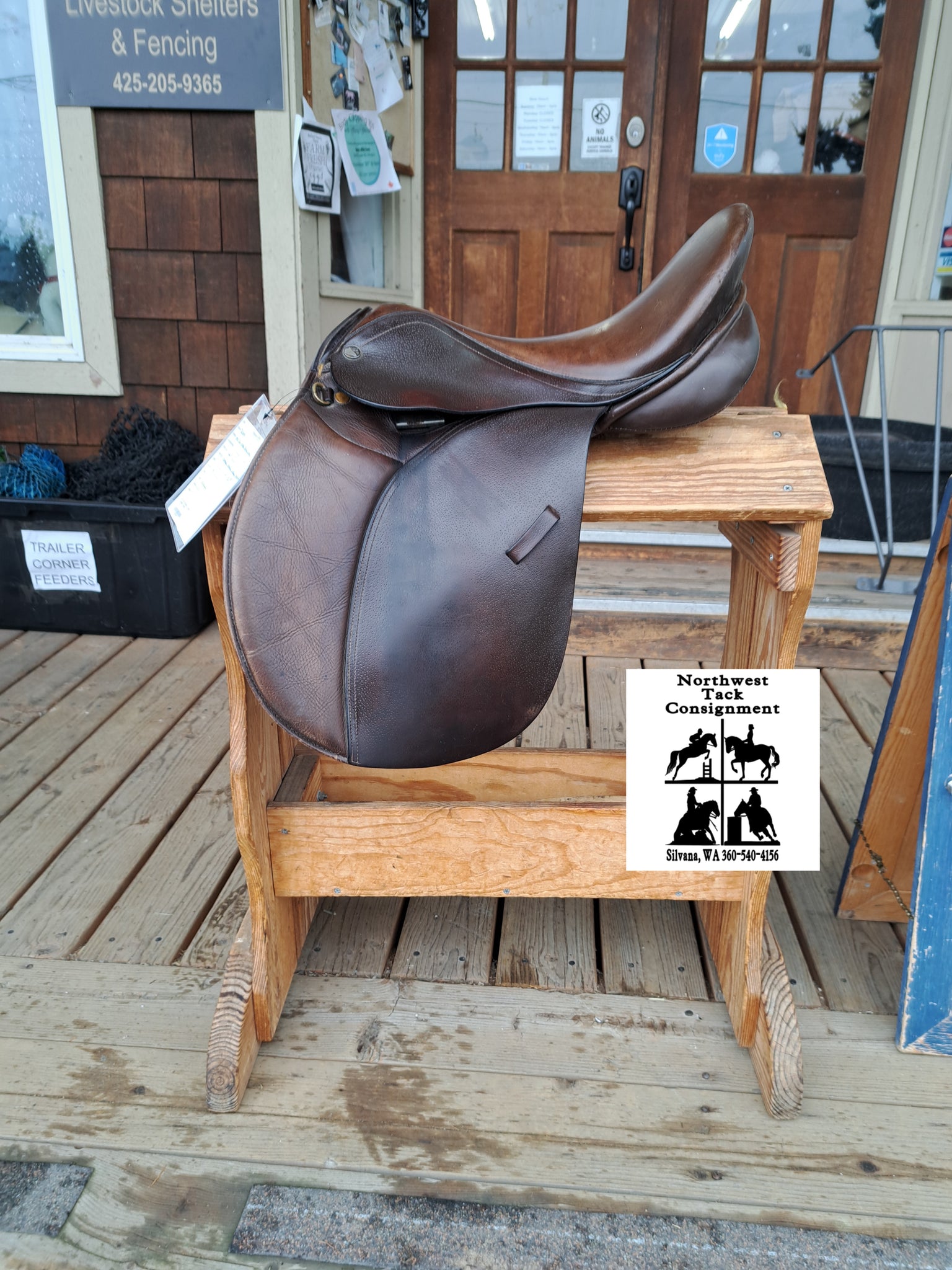 16" DM Jumping Saddle - Draft Tree