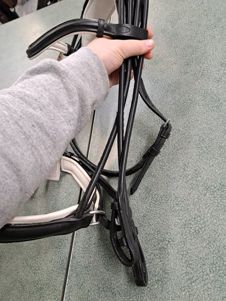 FSS Rolled Leather Double Bridle