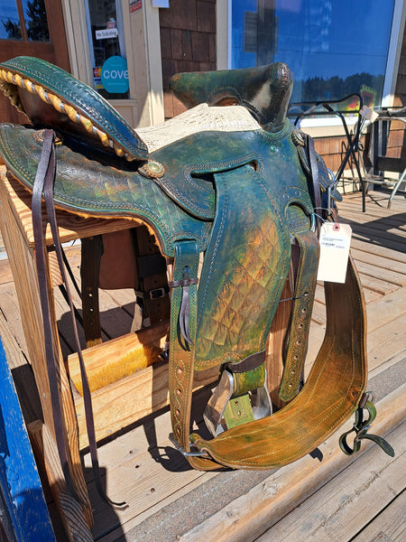 16" Dragonized Sheridan Saddle