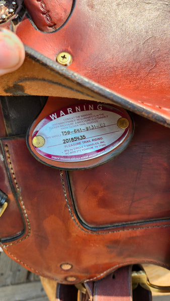 16.5" Tucker T59 Endurance Saddle