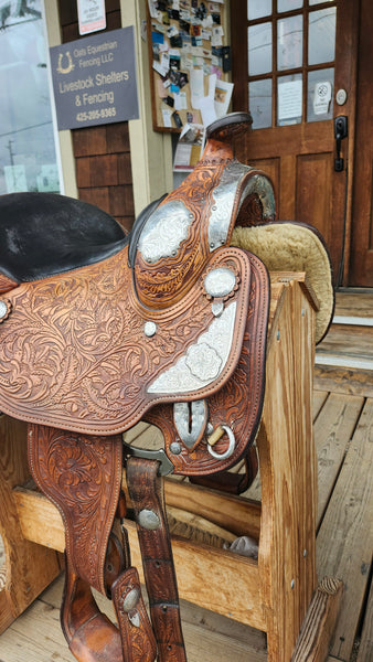 14" Silver Mesa Equitation Saddle