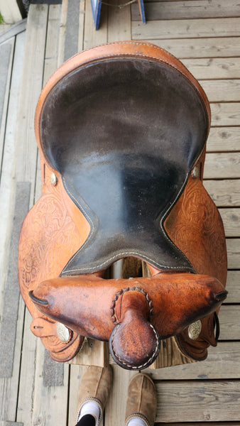 15" Rider's Choice Barrel Racing Saddle