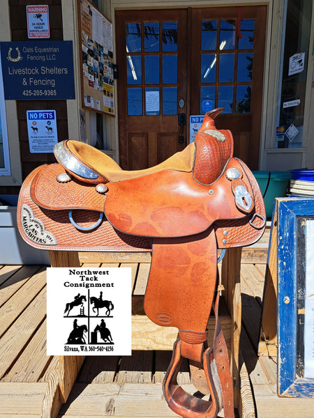 16" Crates Reining Saddle