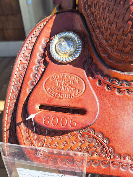 16" Billy Cook DL Reiner Saddle