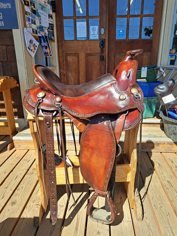 ON TRIAL 17" Rockin R Saddlery Flex Panel Saddle