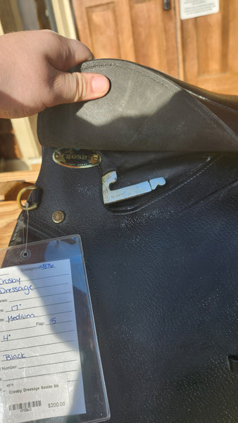 17" Crosby Dressage Saddle