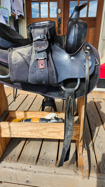 16" National Bridle Shop Tennessean Cordura Gaited Saddle