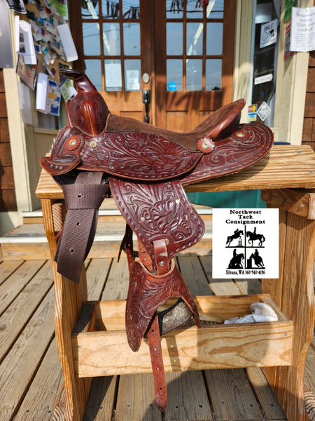 12" The American Happy Trails Western Pony Saddle
